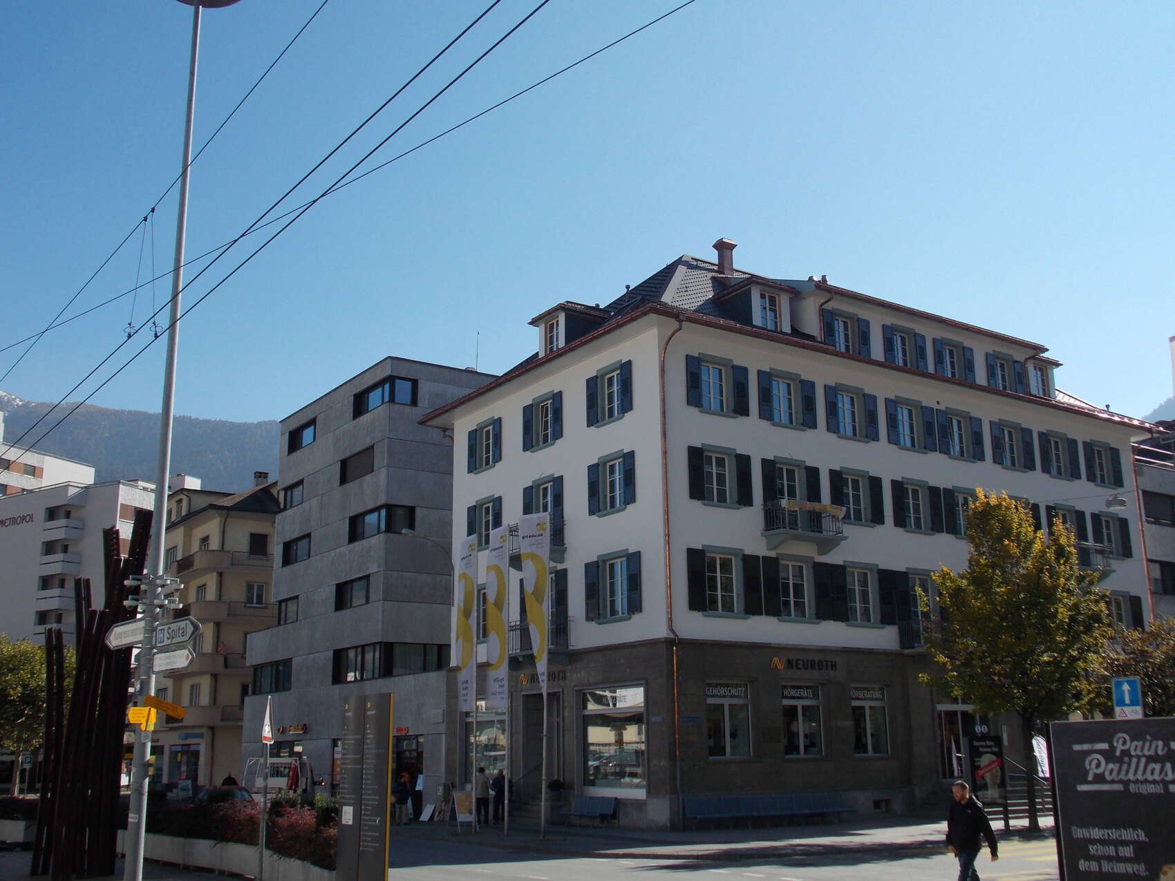 Mehrfamilienhaus Brig, Post