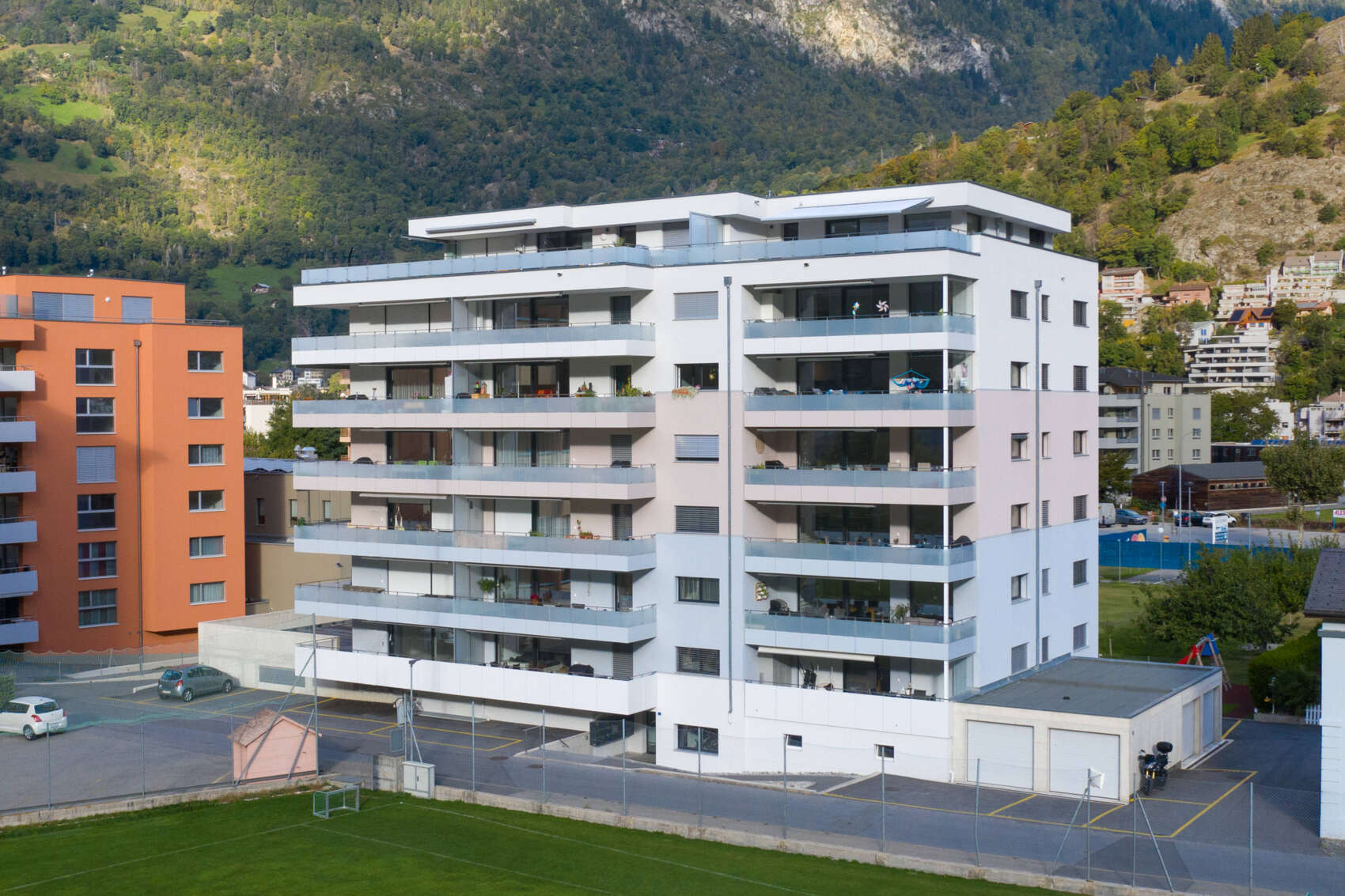 Mehrfamilienhaus Naters, Stapfen