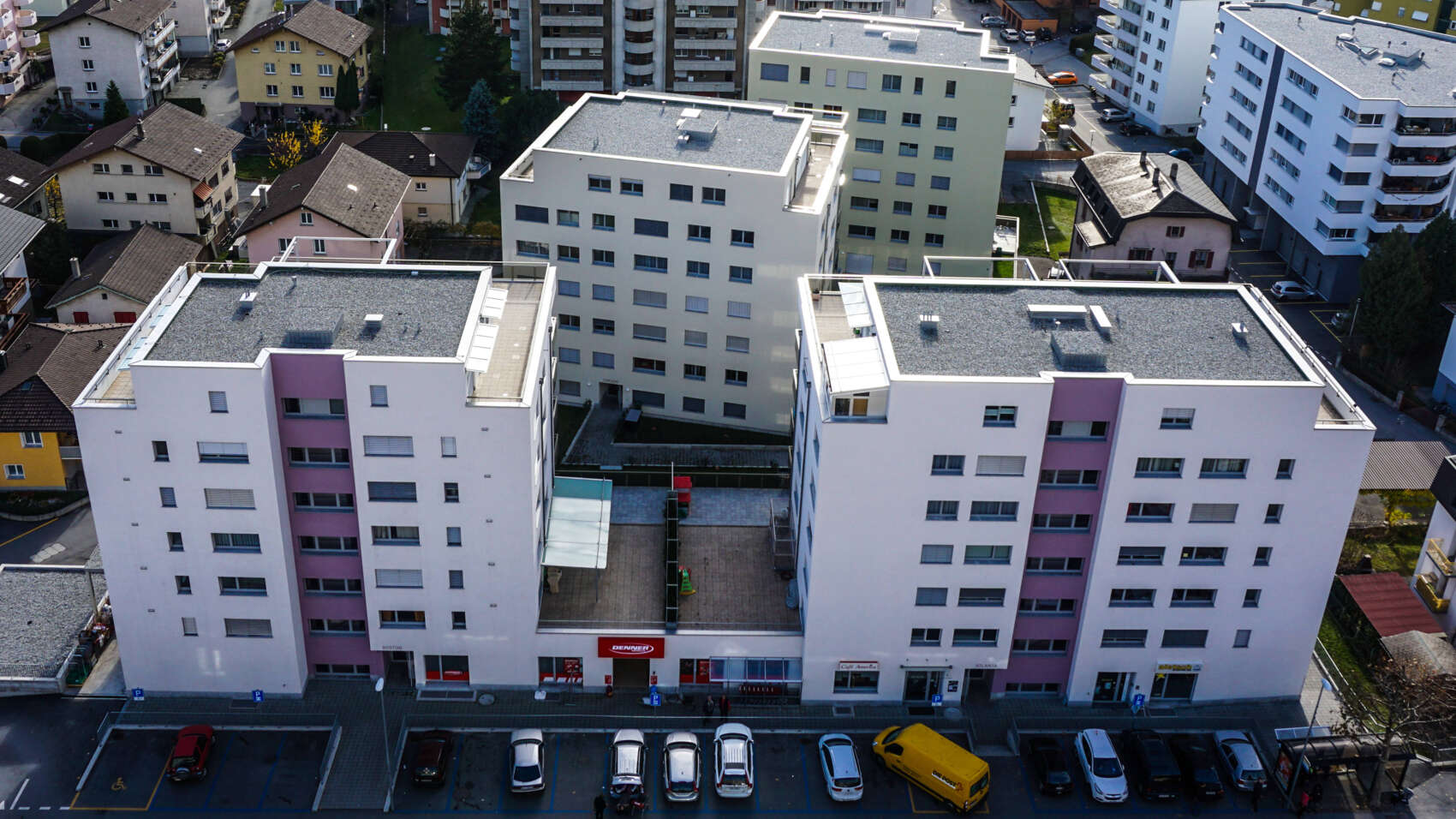 "Amerika" - Überbauung Naters