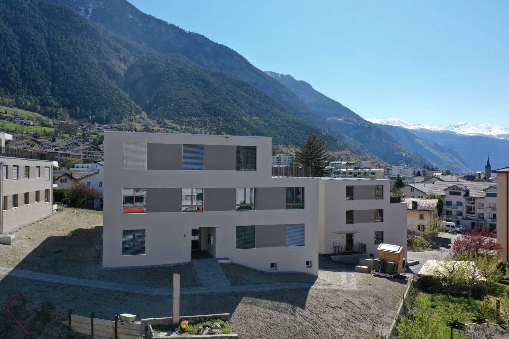 "Aria Stockalper" - Überbauung in Brig-Glis