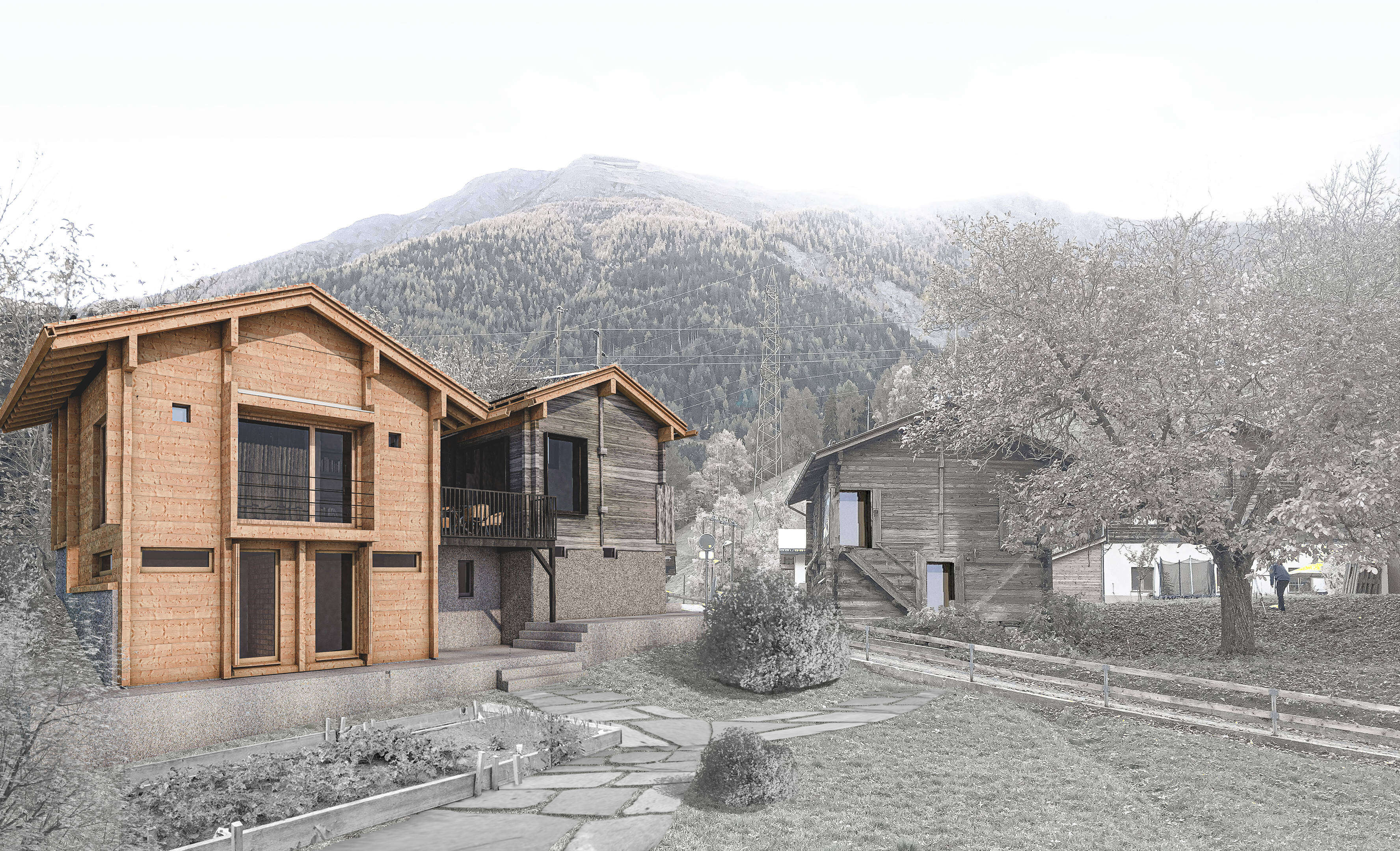 Aussenvisualisierung Grengiols