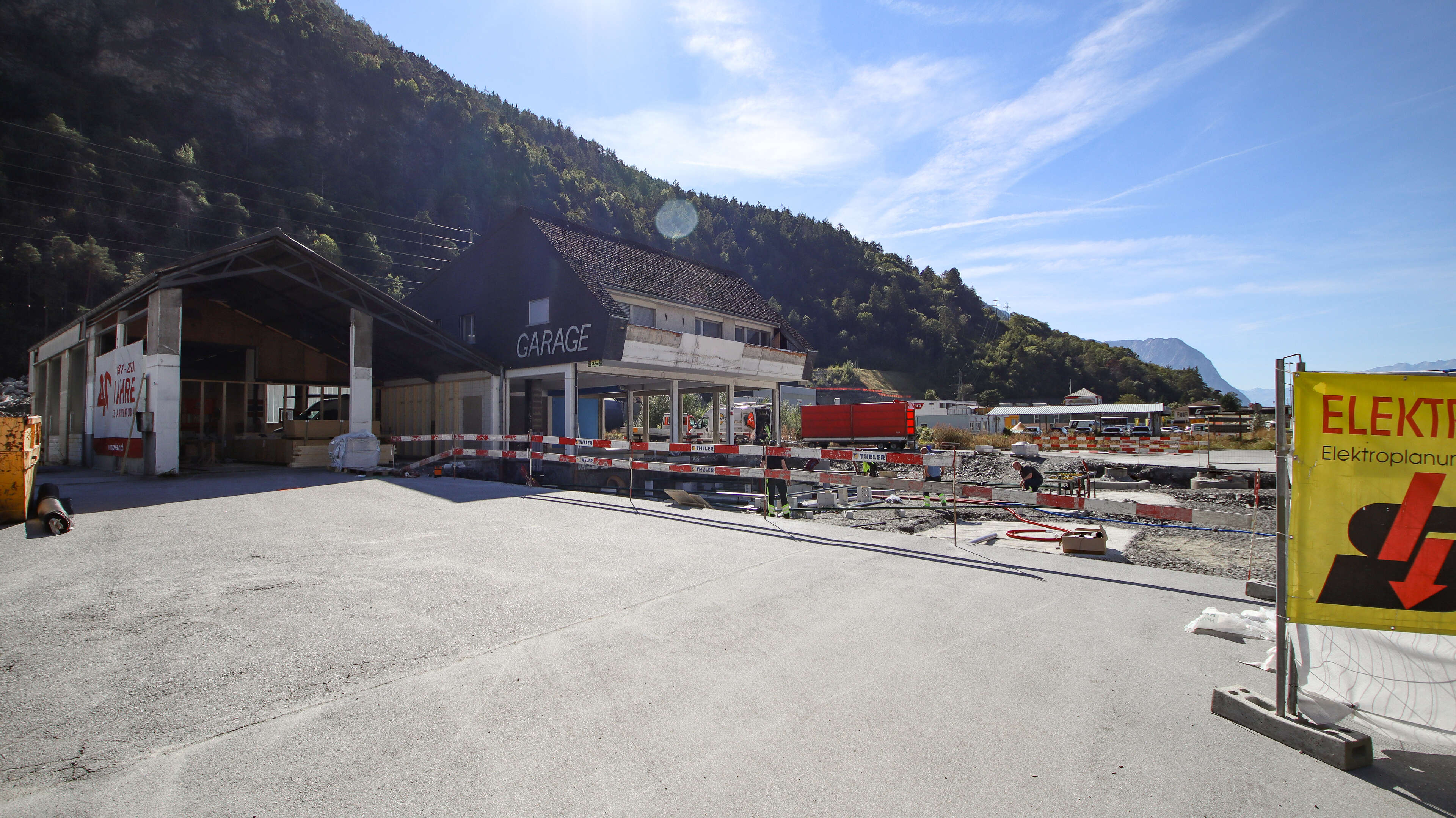Tankstelle Steg