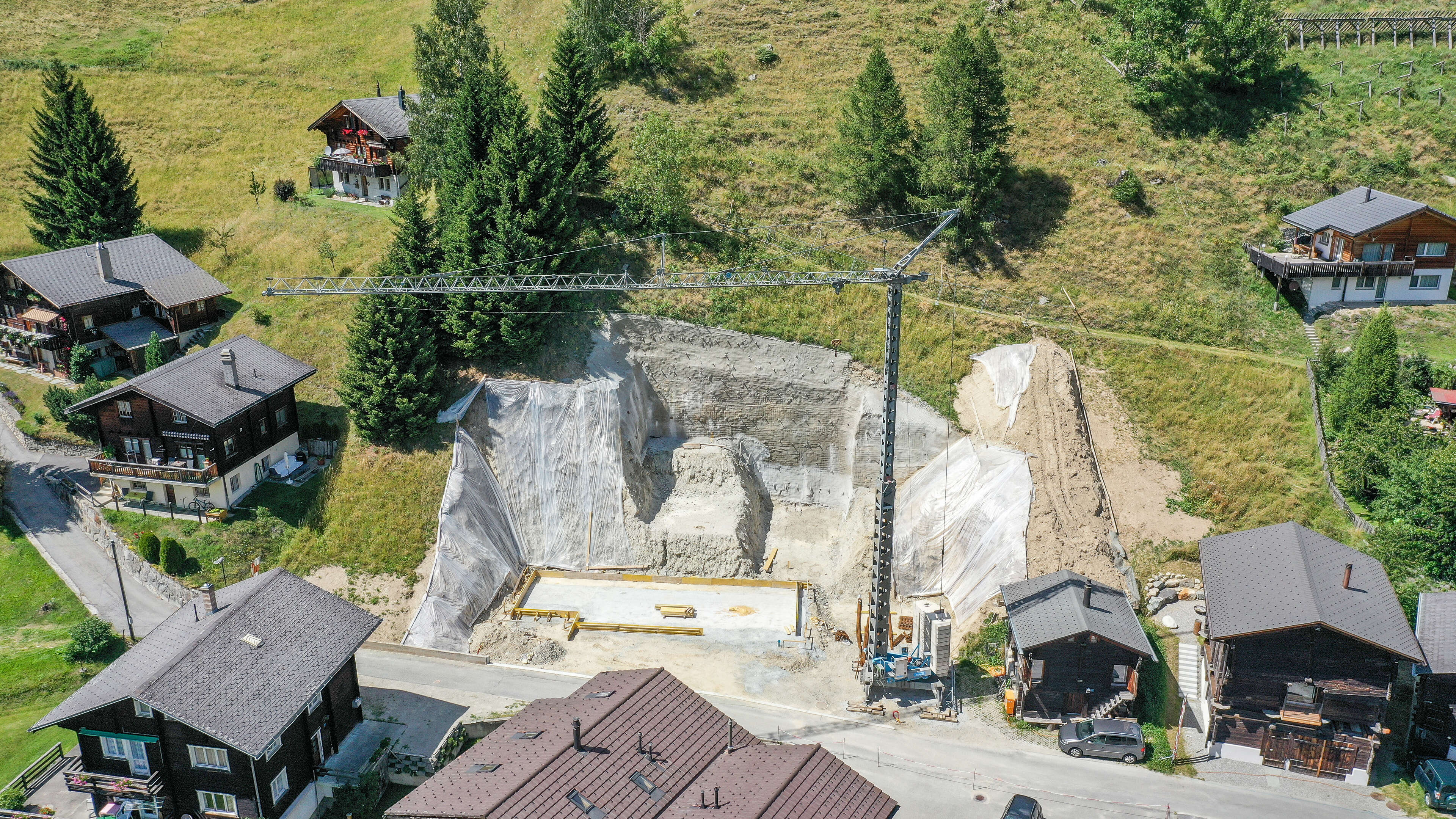 Mehrfamilienhaus in Reckingen - 14.07.2022 Mehrfamilienhaus in Reckingen - 14.07.2022