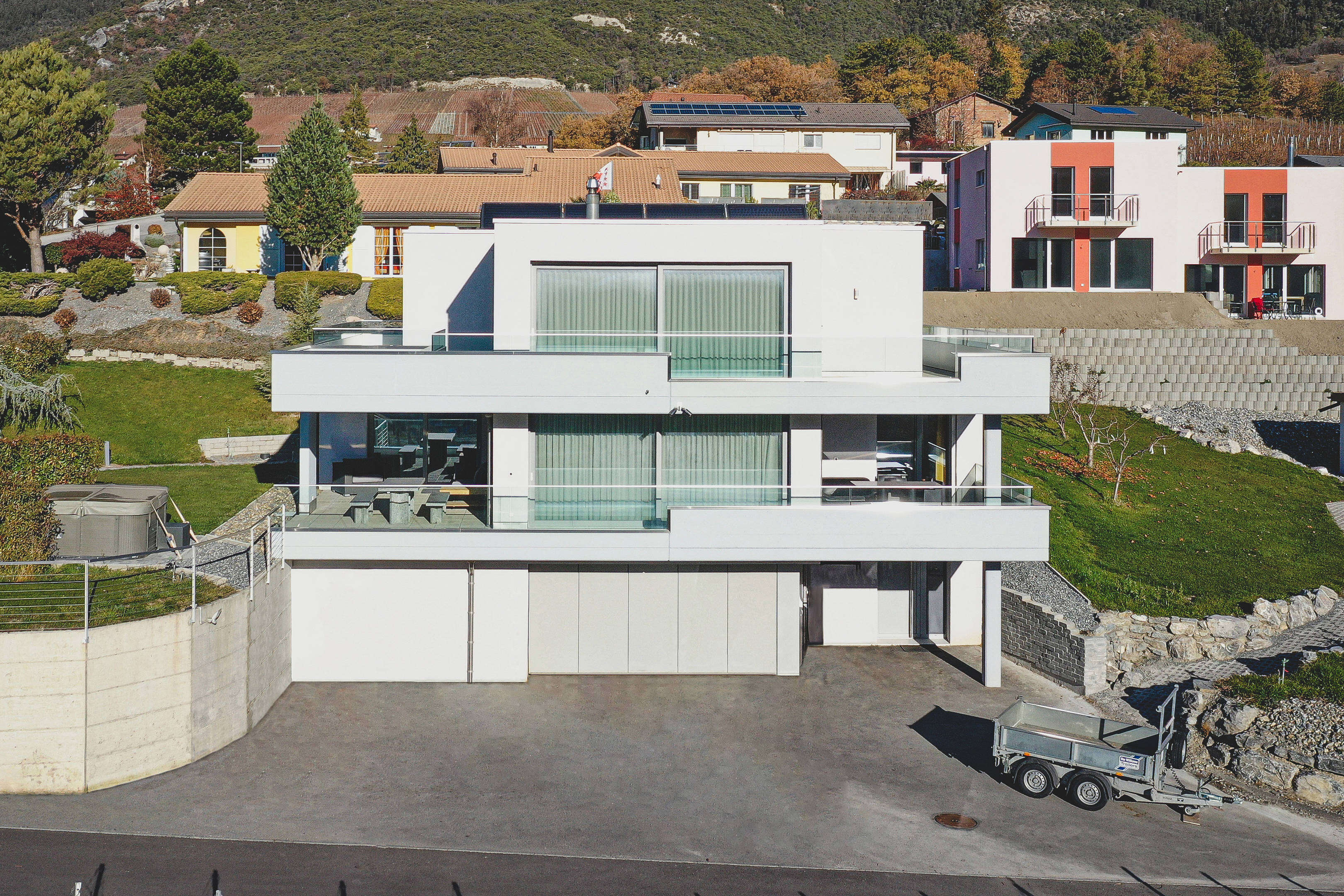 Einfamilienhaus in Miege