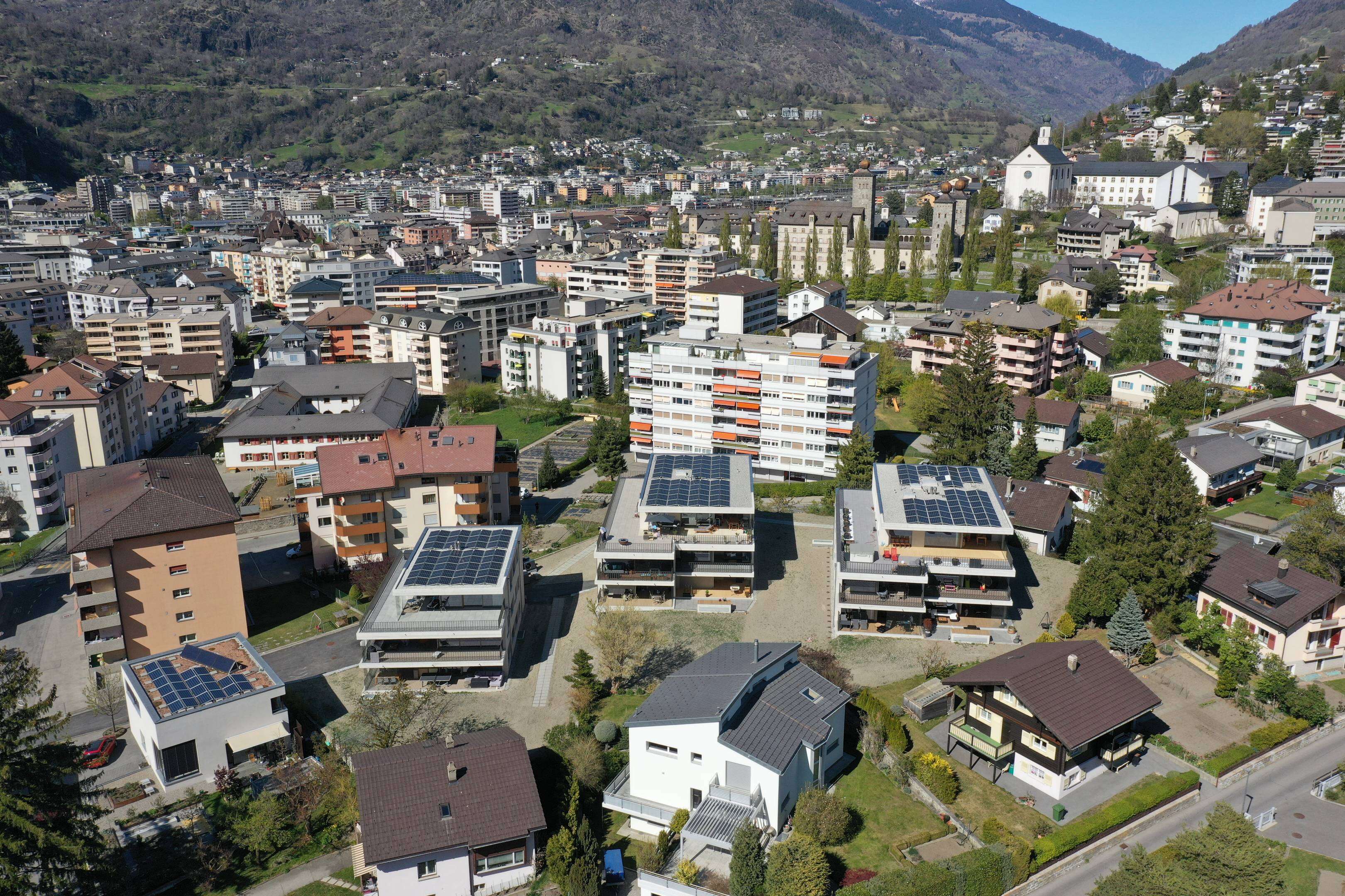 "Aria Stockalper" - Überbauung in Brig-Glis "Aria Stockalper" - Überbauung in Brig-Glis