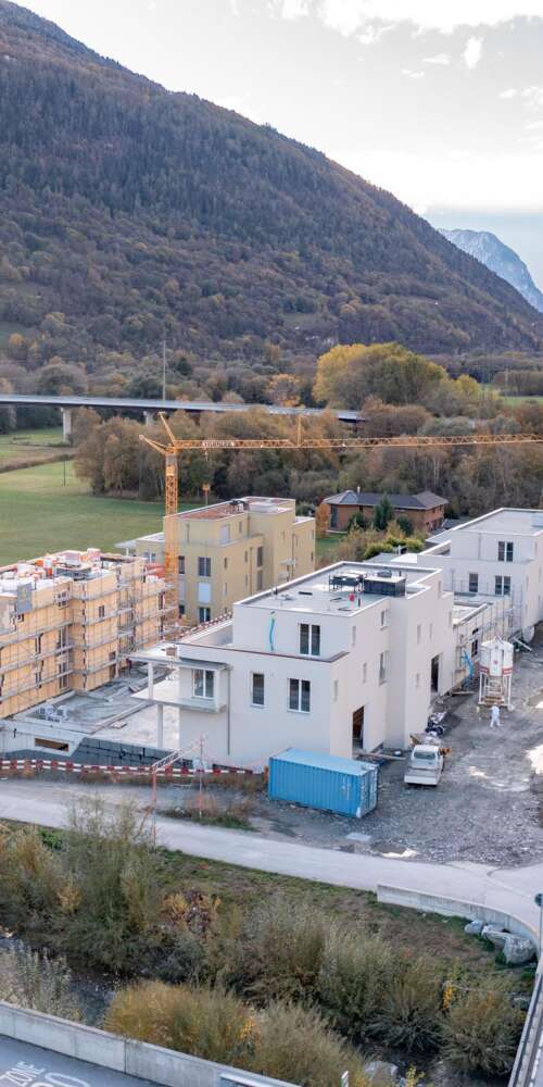Überbauung in Raron