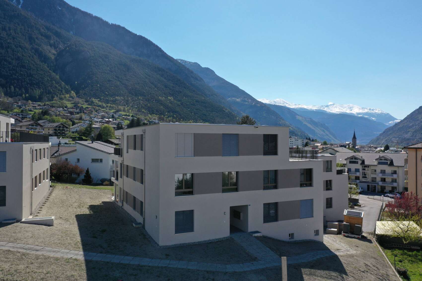 "Aria Stockalper" - Überbauung in Brig-Glis