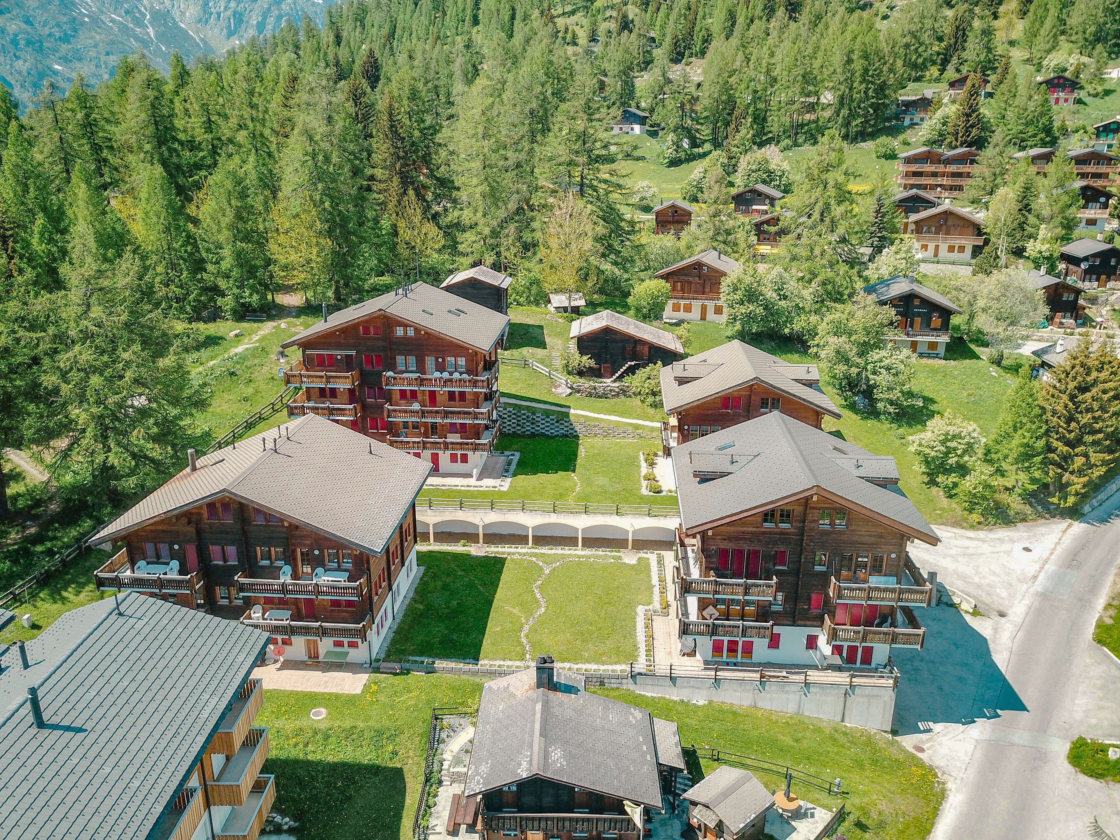 Überbauung in Bellwald,  Vieux Valais