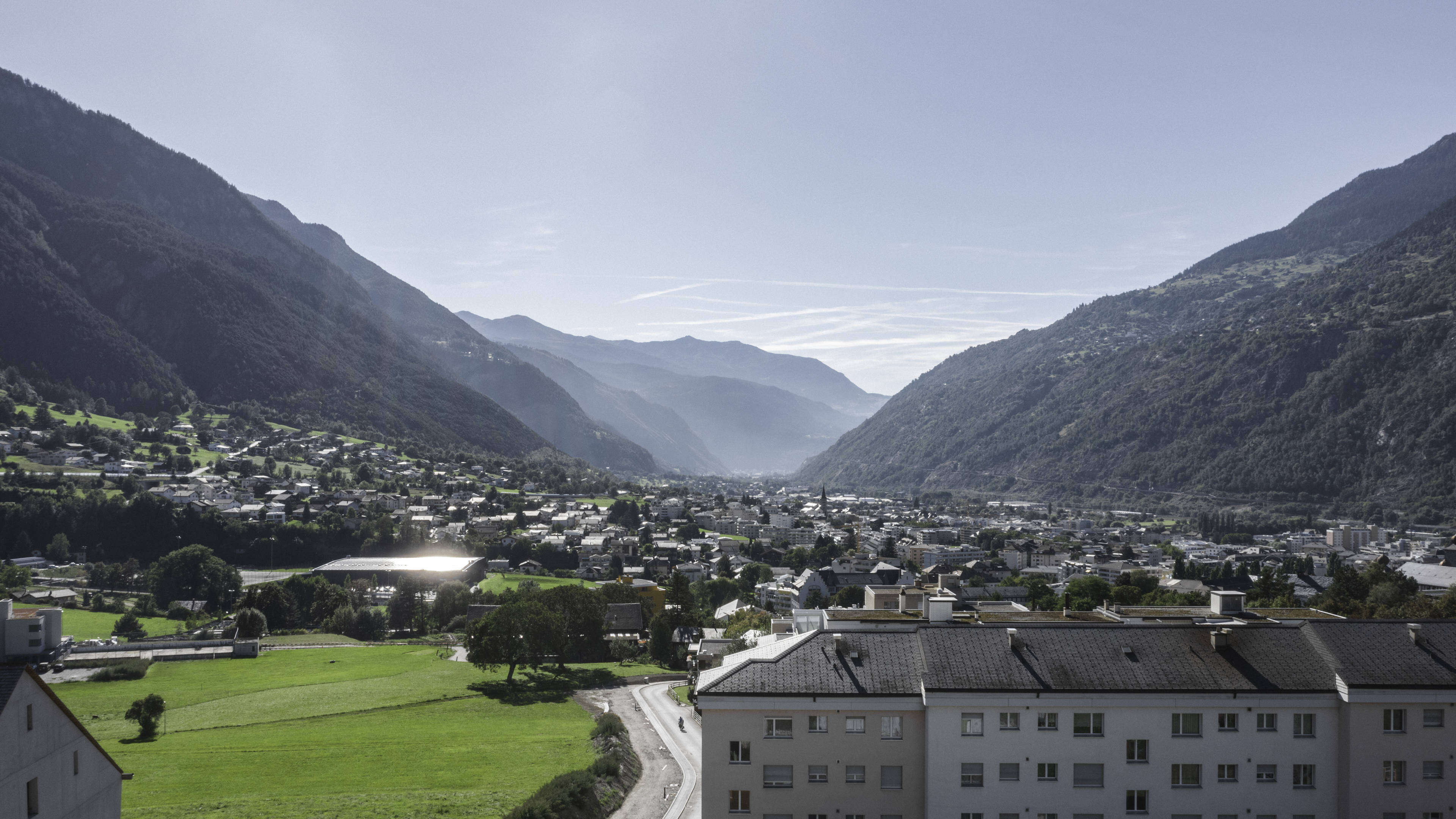 "Bachhalteweg" - Überbauung in Brig