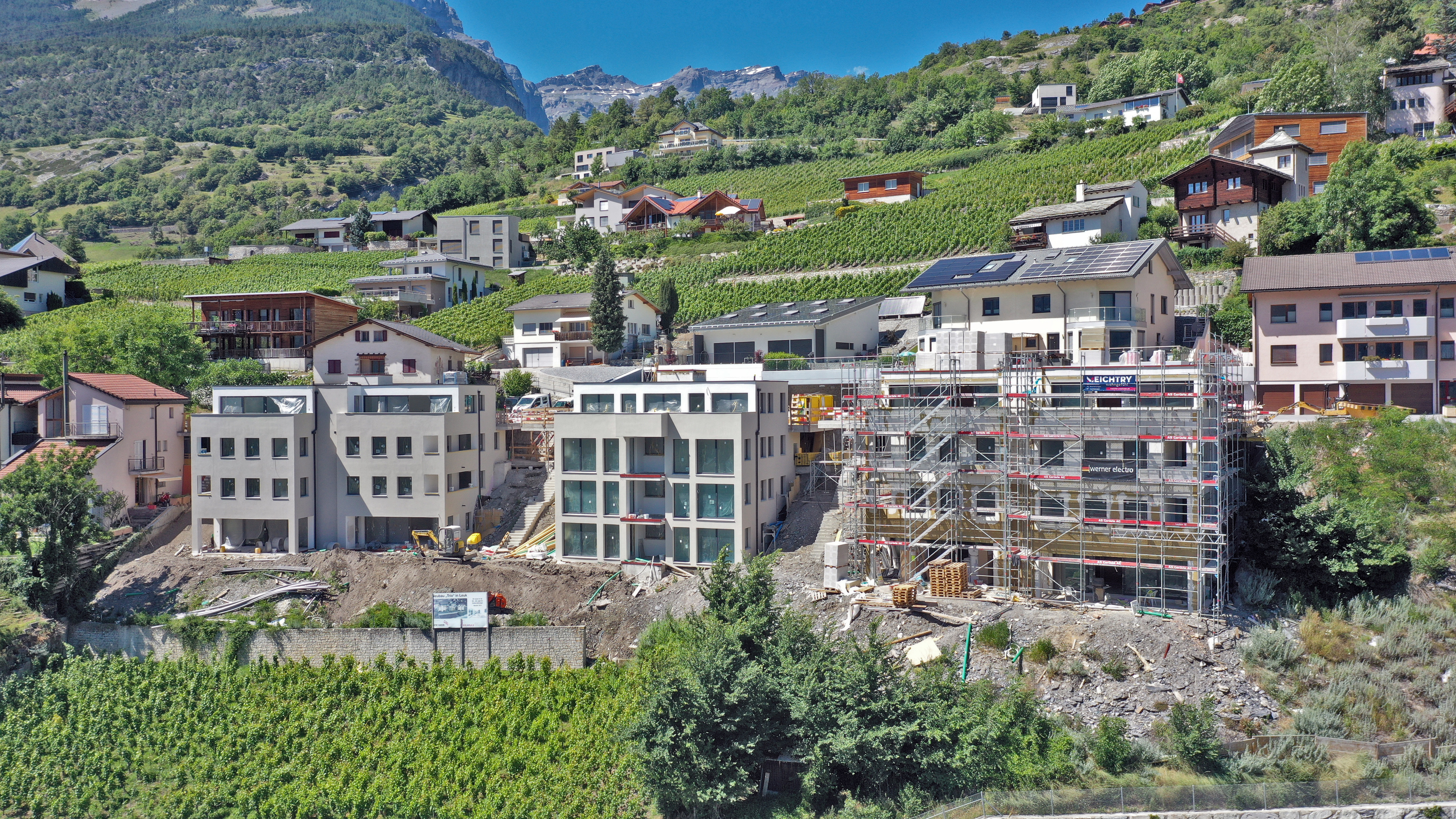 Überbauung in Leuk